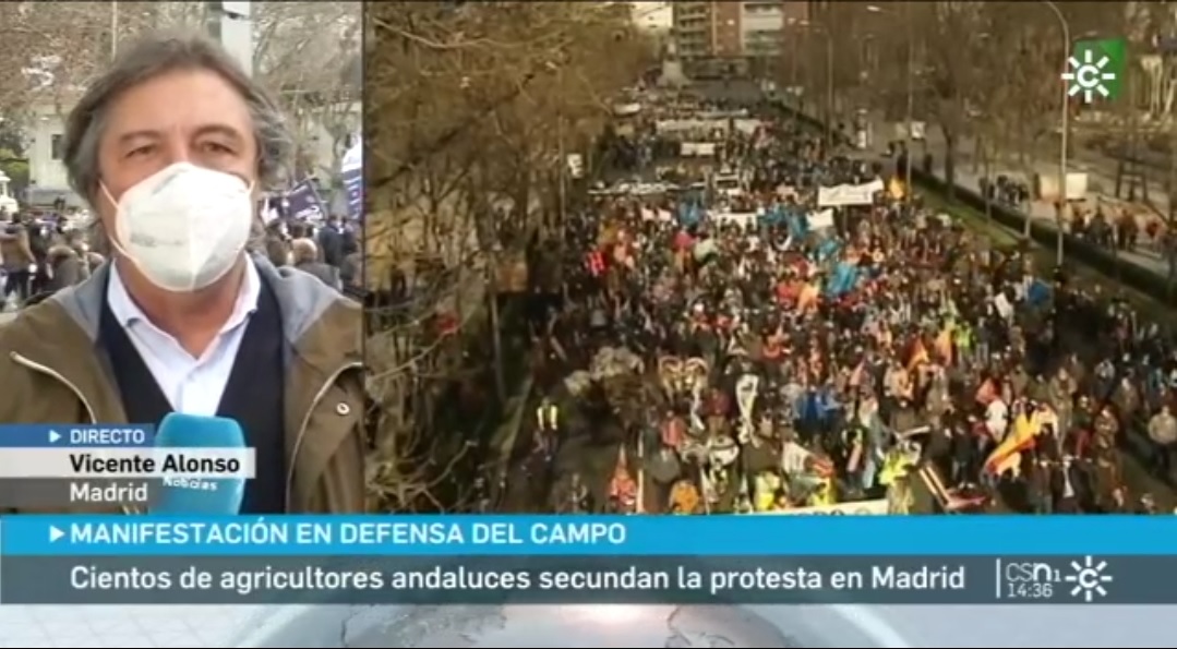 Miles de personas del Mundo Rural, se reúnen en Madrid por la defensa y ...